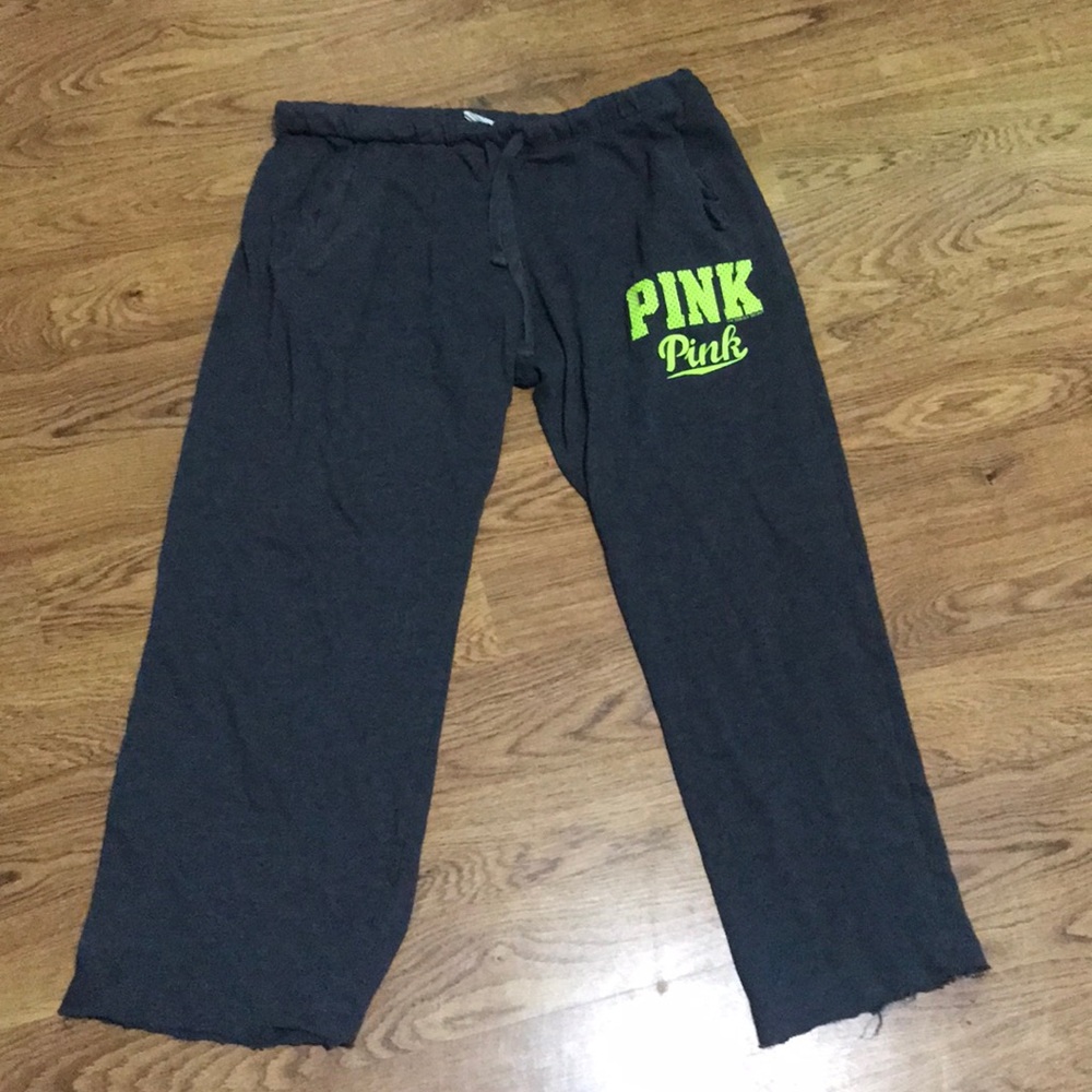 Pink! Victoria Secret’s sweat pants